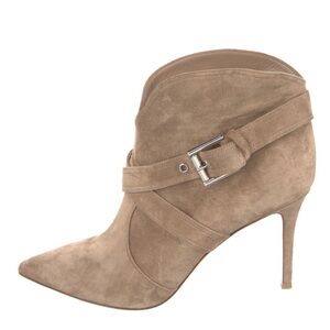 NIB GIANVITO ROSSI Suede Western Boots Size US10.5, IT40.5